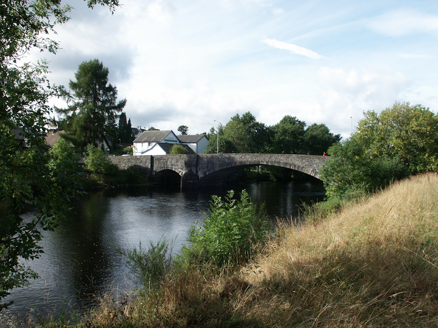 Road Bridge Carrying A82 over River Oich, Fort Augustus